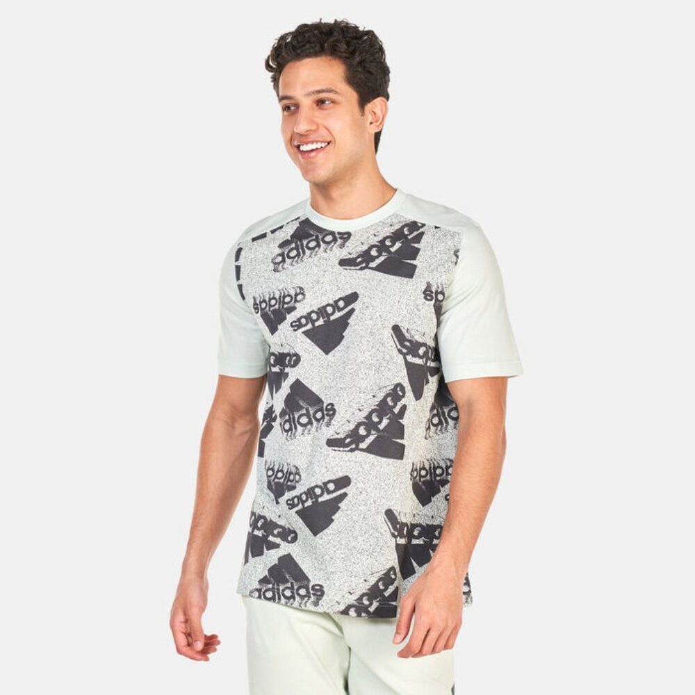 .Men's Essentials Logo T-Shirt from ADIDAS